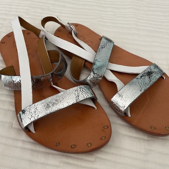 Anthropologie boho flat beachy sandals - Picture 2 of 5